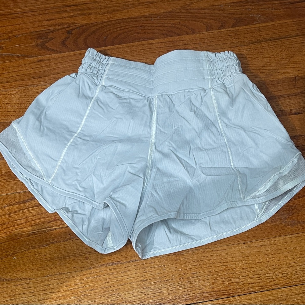 lululemon athletica Light Gray Athletic Shorts